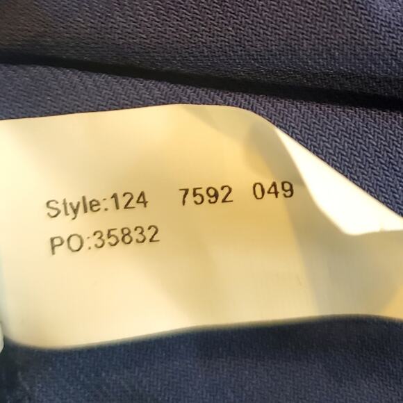 NWT Eloquii Blue Knot Front Pleated Skirt Dress Sz 24 - Picture 14 of 14